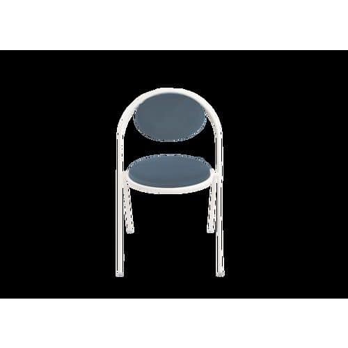 Lot de 2 chaises Sat assise simili-cuir Meet By Paperflow