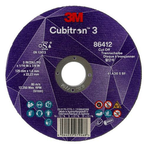 Disque à tronçonner Cubitron 3 T41 - 3M