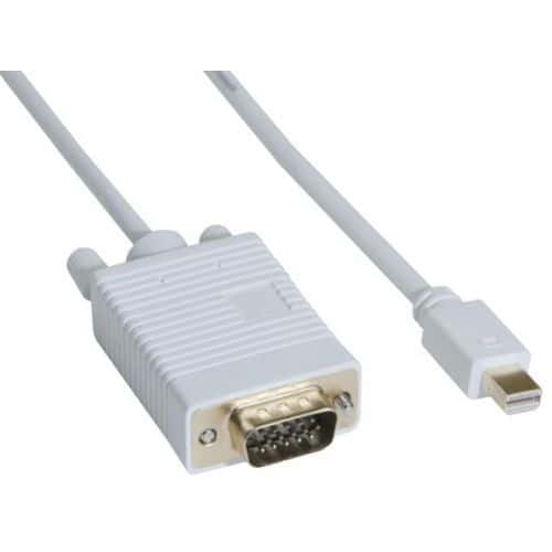 Cordon Mini DisplayPort 1.1 vers VGA - 3m