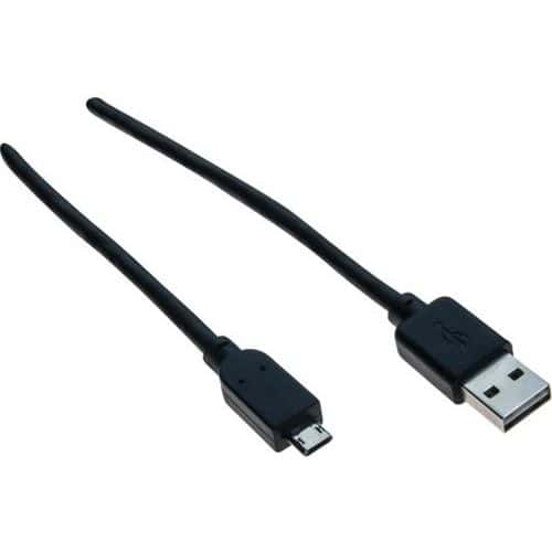 Cordon réversible usb 2.0 a et micro b m/m - 1 m