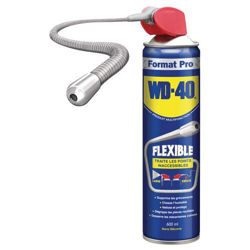 Huile multifonction avec tube flexible - 600 mL - WD-40