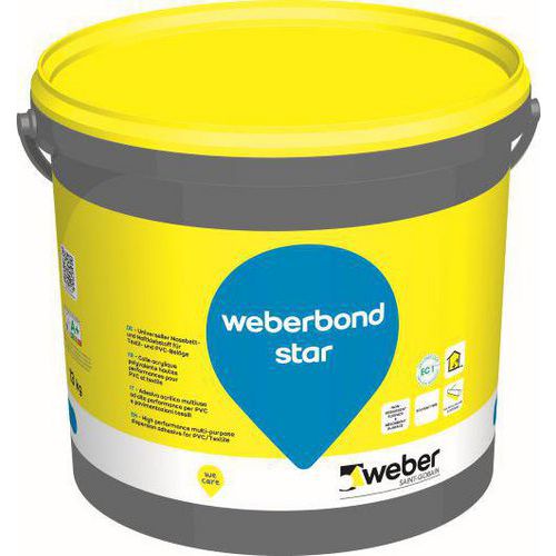 Colle pour sols haute-performance Weberbond Star - Weber