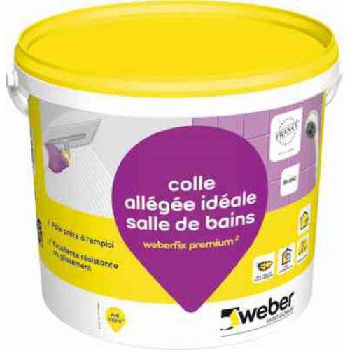 Colle spéciale zones humides Weberfix premium - Weber Saint Gobain