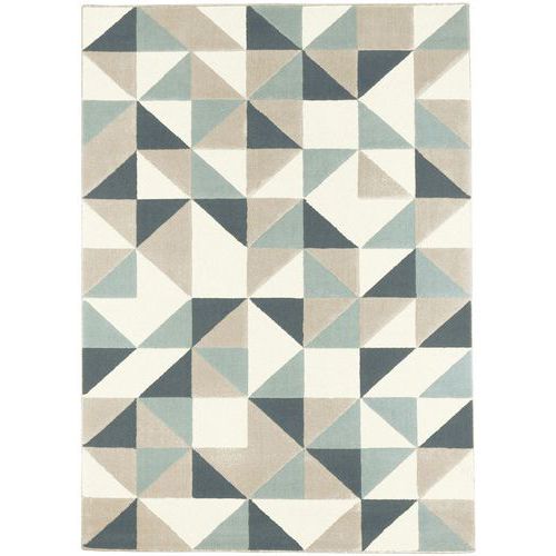 Tapis Canvas géométrique petits triangles Paperflow