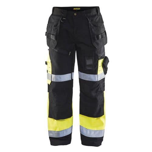 Werkbroek High Vis X1500 1508 - zwart/geel