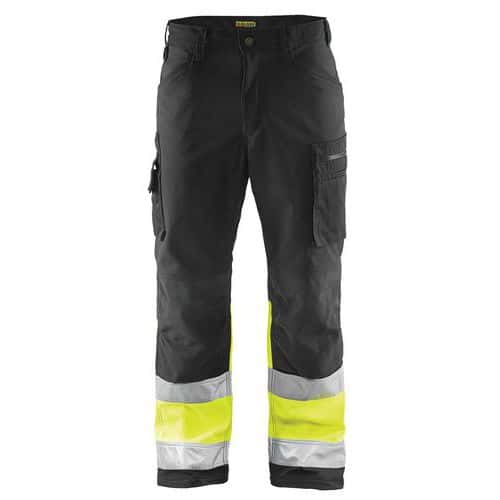 Softshell werkbroek High Vis 1562 - zwart/geel