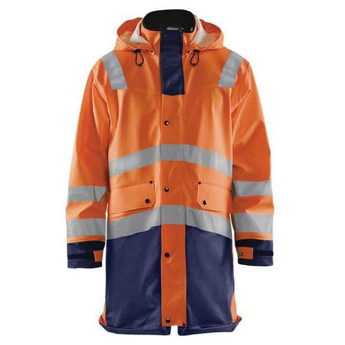 Regenjas High Vis LEVEL 3 4326 - oranje/marineblauw