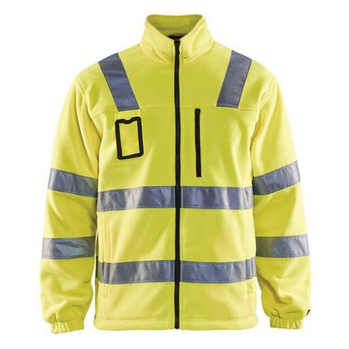 Fleecejas High Vis 4853 - geel