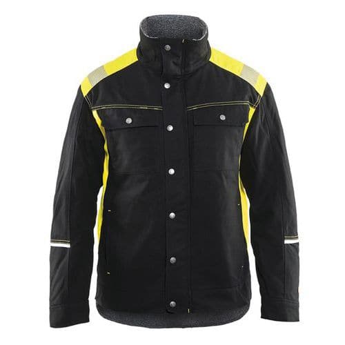 Winterjas High Vis 4915 - zwart/geel