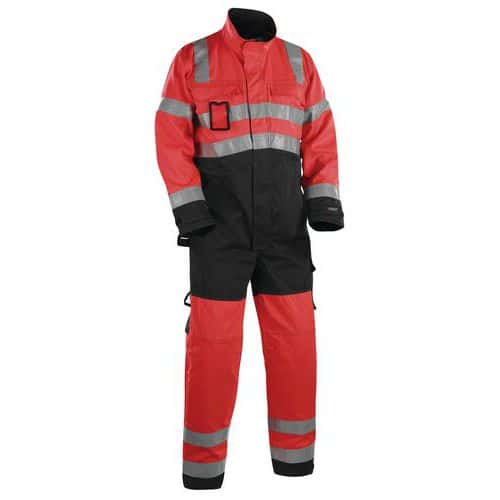 Overall High vis 5599 - rood/zwart