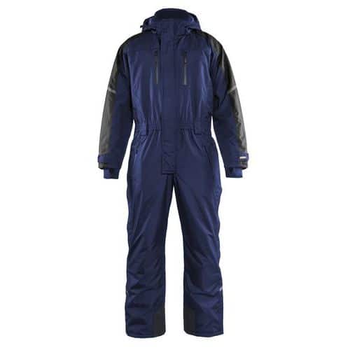 Winteroverall 6785 - Marineblauw/Zwart