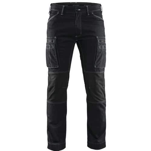 Pantalon services denim stretch