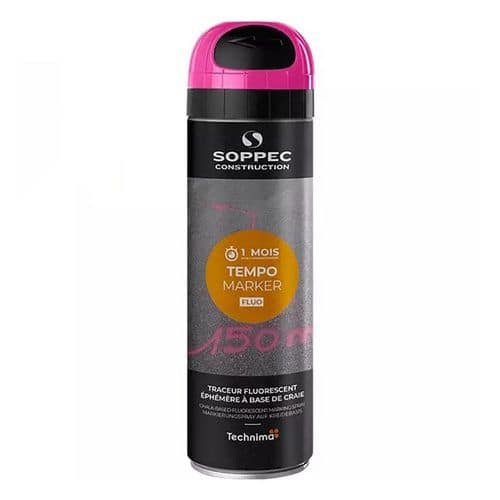 Peinture bombe de marquage ephemere tempo marker - Soppec