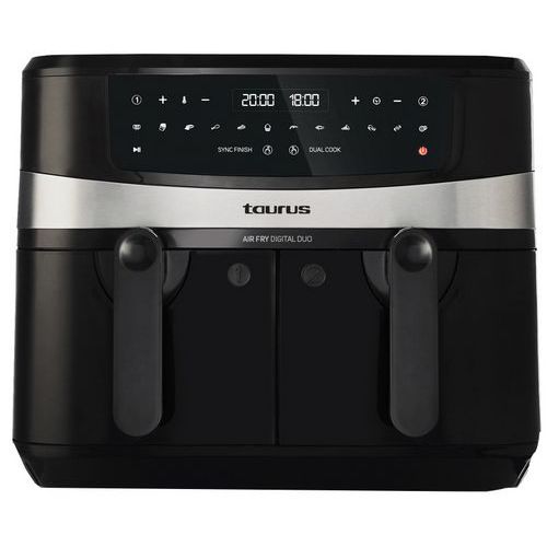 Friteuse Air Fry Digital Duo sans huile 2 paniers - Taurus