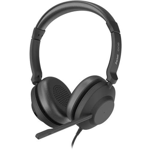 Headset met snoer One Duo USB-A - Axtel