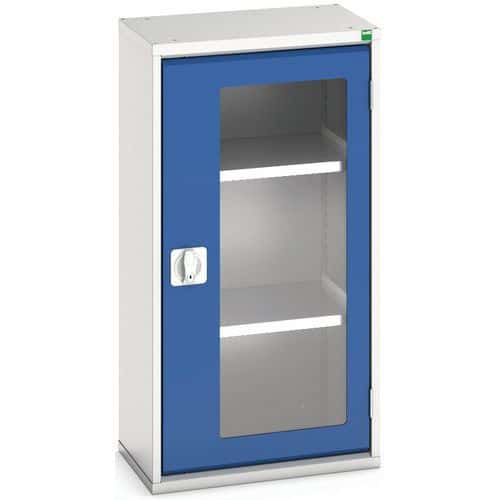 Armoire Verso Portes Transparentes Avec 2 Tablettes 525x350x1000_Bott