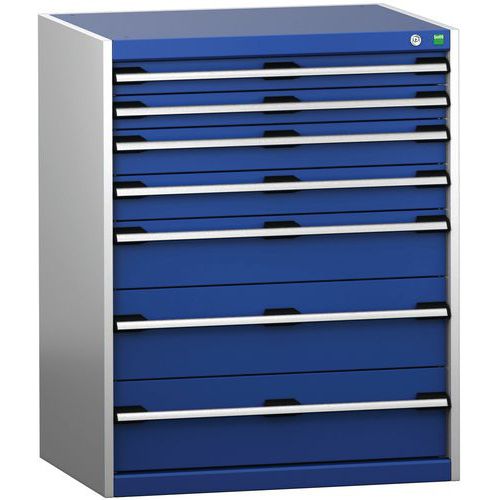 Armoire à Tiroirs SL-8610-7.4 avec 7 Tiroirs pour charge lourde - Bott