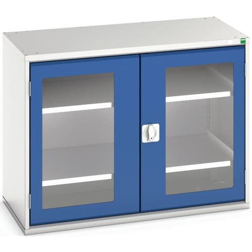 Armoire Verso Portes Transparentes Avec 2 Tablettes 1050x550x800_Bott