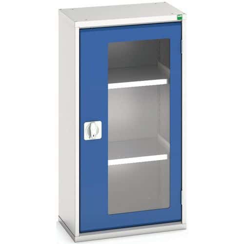 Armoire Verso Portes Transparentes Avec 2 Tablettes 525x350x1000_Bott