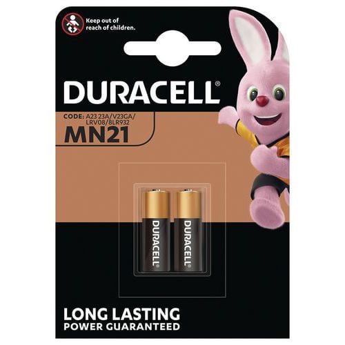 Alkalinebatterij MN21 V23GA - Set van 2 - Duracell