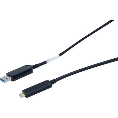 Cordon USB hybride type A et C Gen2 - Generique