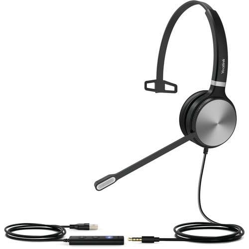 Headset bedraad UH36 Mono Teams micro-USB-A - Yealink