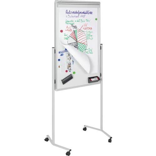 Multibord mobiel marineblauw prikbord - Legamaster