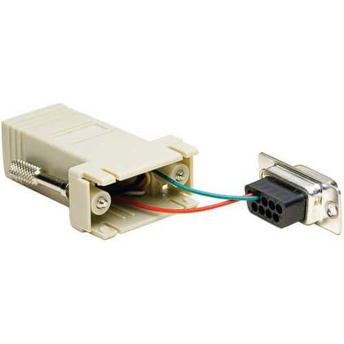 Adapter DB9F / RJ45