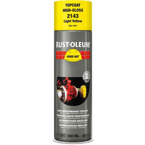 Peinture de finition en aérosol Hard Hat - 500ml - Rust-Oleum