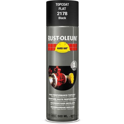 Peinture de finition en aérosol Hard Hat - 500ml - Rust-Oleum