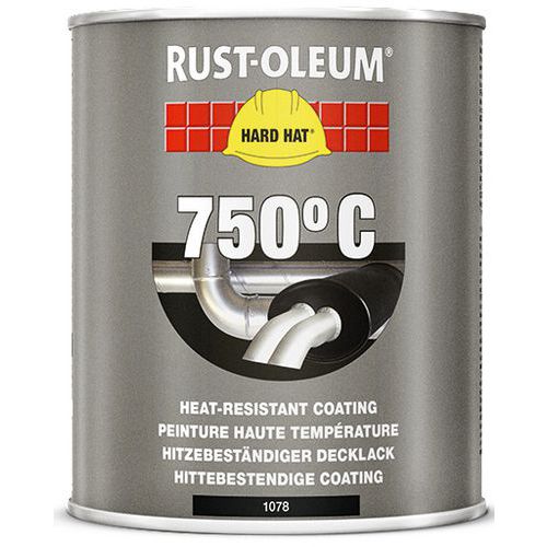 Hittebestendige afwerklak Hard Hat® hoge temperatuur - Rust-Oleum