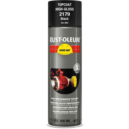 Spuitbus Hard Hat® industriële verf 500 ml - Rust Oleum