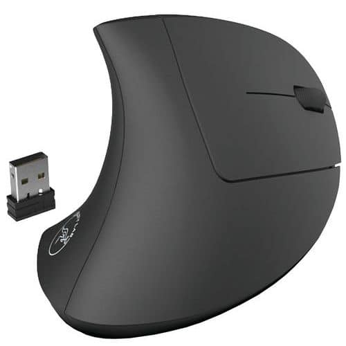 Souris sans fil ergonomique verticale noir Mobility Lab