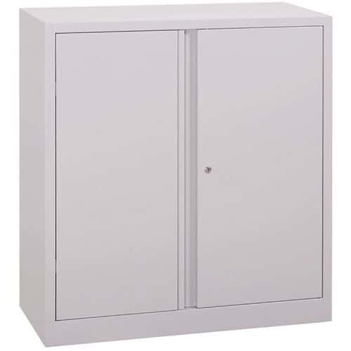 Armoire monobloc à portes battantes compacte - Hauteur 100 cm - Manutan Expert