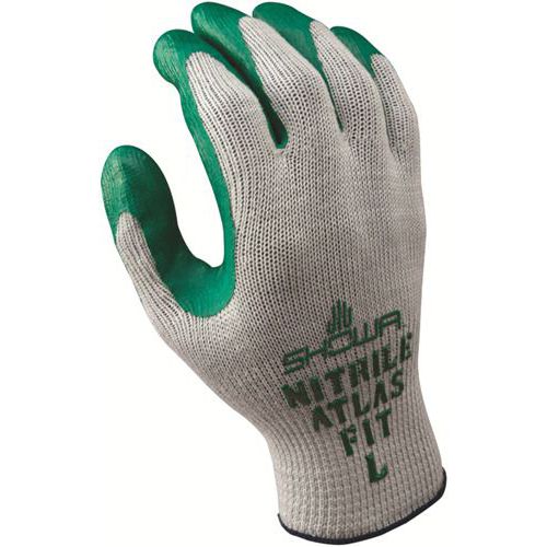 Handschoen Showa 350R nitril gripcoating - Wiltec