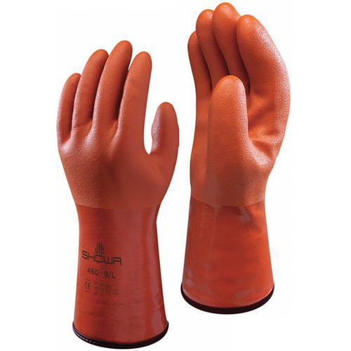 Gants de protection chimique résistants au froid 460 - Doublure fixe