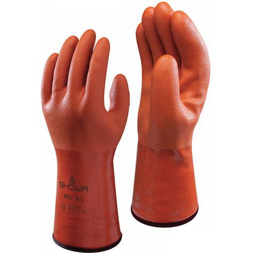 Gants de protection chimique résistants au froid 460 - Doublure fixe