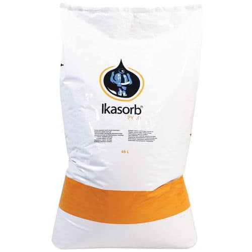 Plantaardige absorptiekorrels Pyro 45 l - Ikasorb