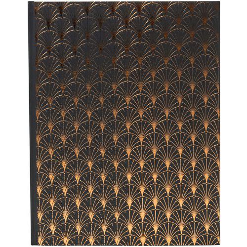 Gastenboek 100 pagina's gouden rand Neo Deco - 27x22 cm - Exacompta