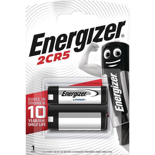 Pile Lithium appareil électroniques et montres - 2CR5 - Energizer