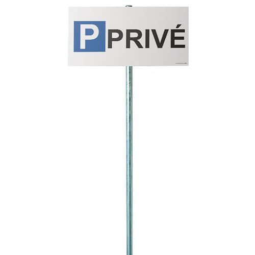 Parkeerbord - P PRIVE