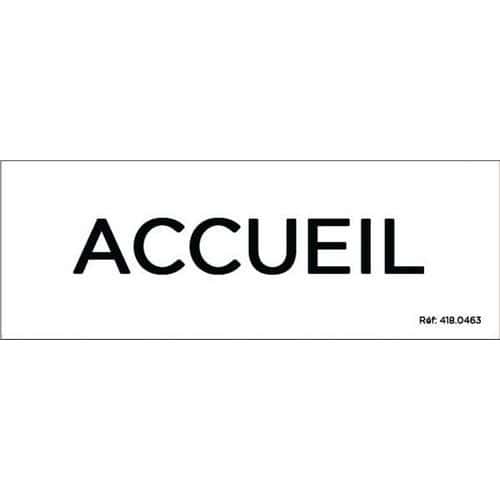 Deurbord ACCUEIL PVC