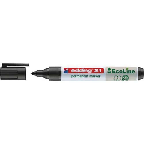 Permanente markeerstift Edding Ecoline 21 - Ronde punt - Edding