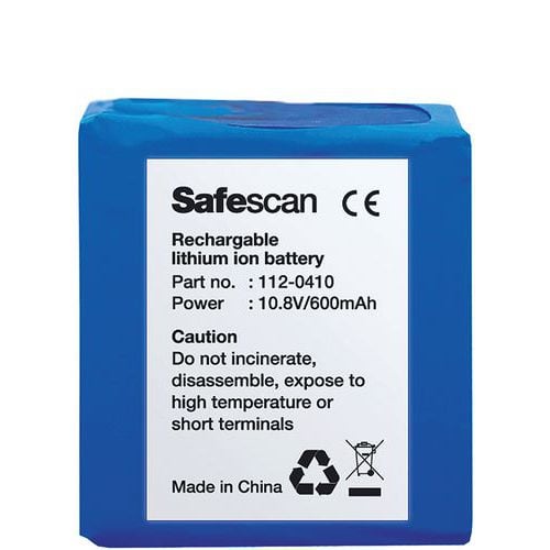 Oplaadbare batterij voor valsgelddetector 155-S - Safescan LB-105