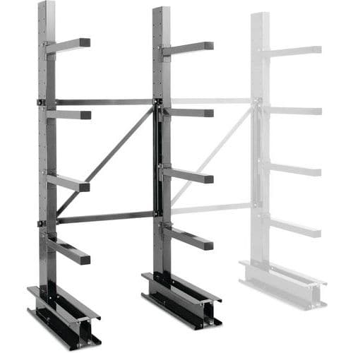 Rayonnage mi-lourd pour stockage horizontal Cantilever - Manorga