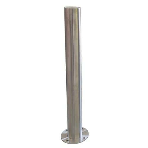 Poteau de protection avec platine - Inox 316 - Viso