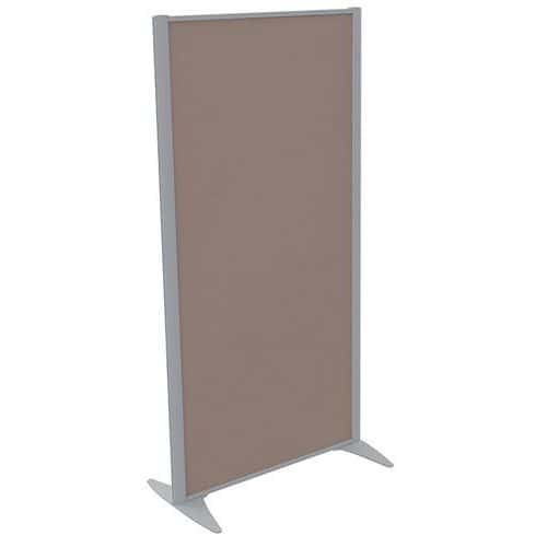 Cloison KP+ tissus - Profil Argent - Hauteur 160 cm