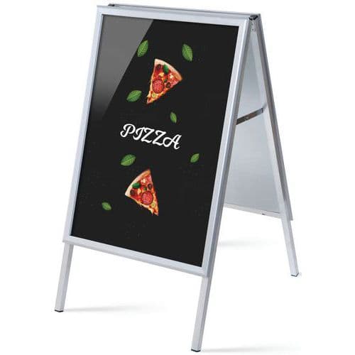 Stoepbord A1 compleet - PIZZA- Showdown