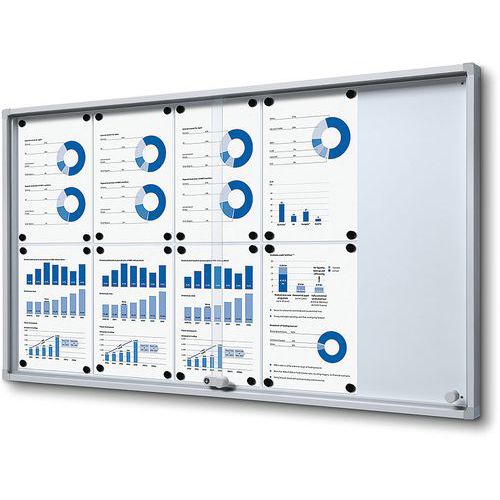 Vitrine verrouillable avec coin de sécurité - Showdown Displays