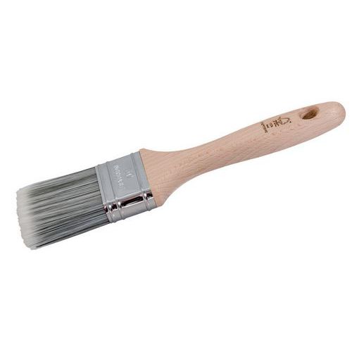 Brosse plate toutes peintures manche FSC - Nespoli